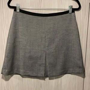 H&M gray mini skirt size 8